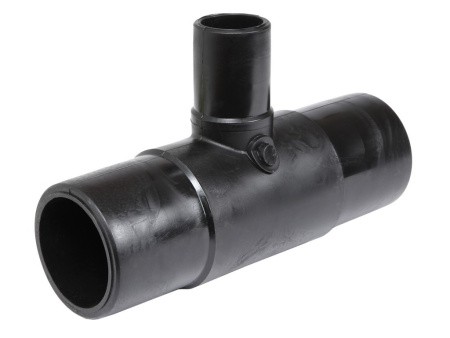 ТРОЙНИК ЛИТОЙ ПЕРЕХОДНОЙ ДЛИННЫЙ 90° T PE100 PN16 D110X63