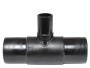 ТРОЙНИК ЛИТОЙ ПЕРЕХОДНОЙ ДЛИННЫЙ 90° T PE100 PN16 D110X63